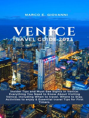 cover image of Venice Travel Guide 2023